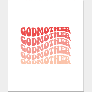 Godmother Retro wavy Posters and Art